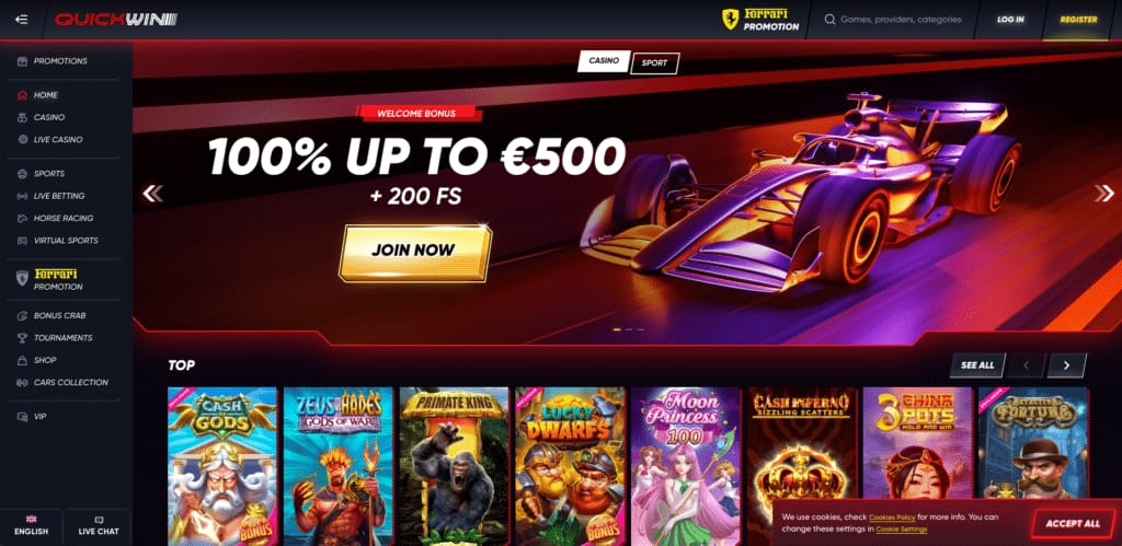 Access your legal Canadian casino account